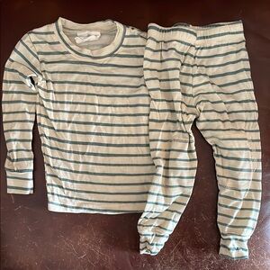 Chasing Windmills Merino Wool Base layer pajamas 12-24 months